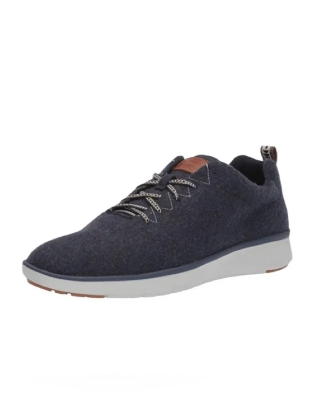 Pendleton Womens Navy Heather Wool Water Resistant Sneaker Shoes Size 9 Washable